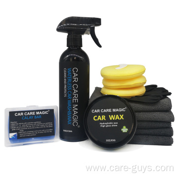 car wash cleaning polish auto car cleaning kit